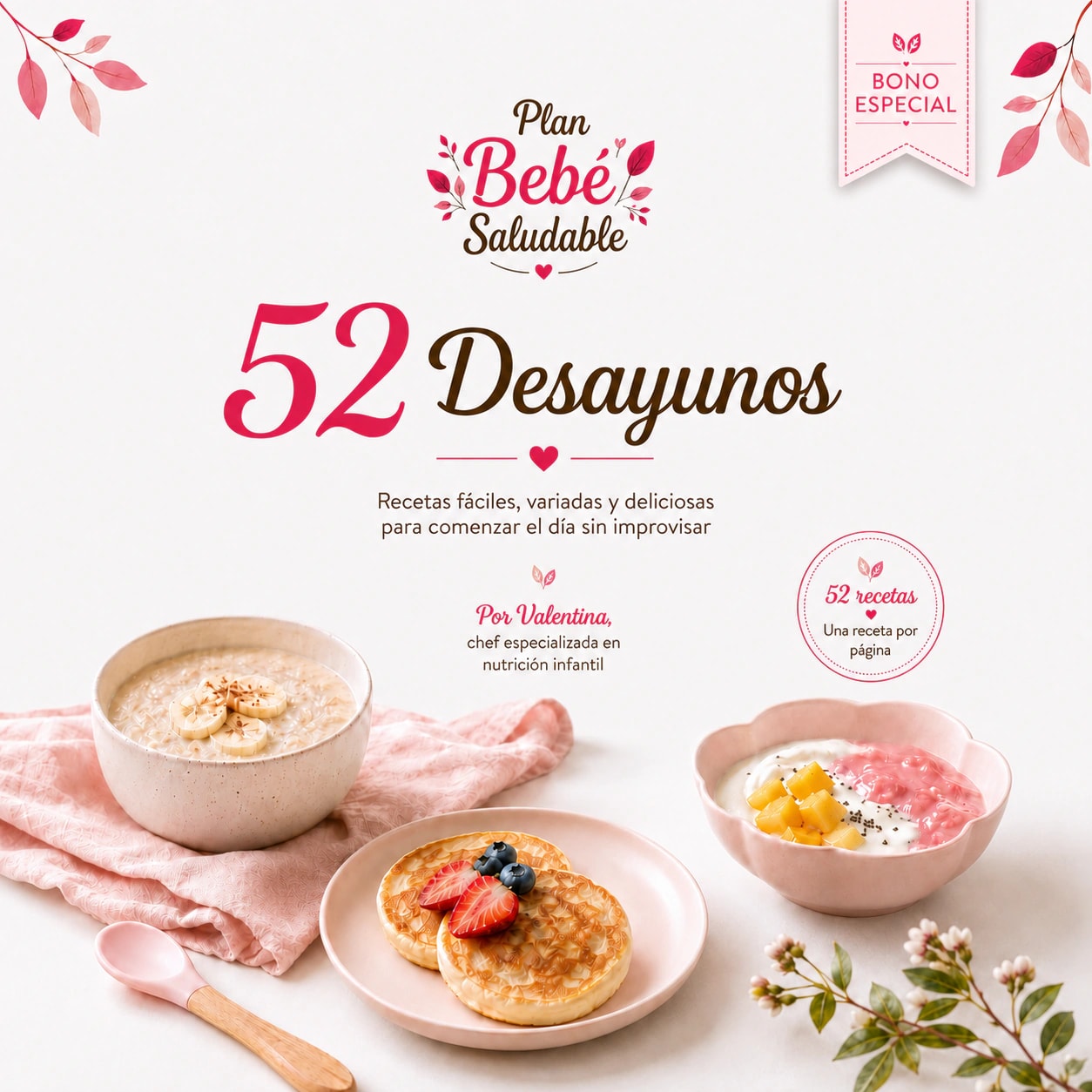 56 Almuerzos para Bebés y Niños